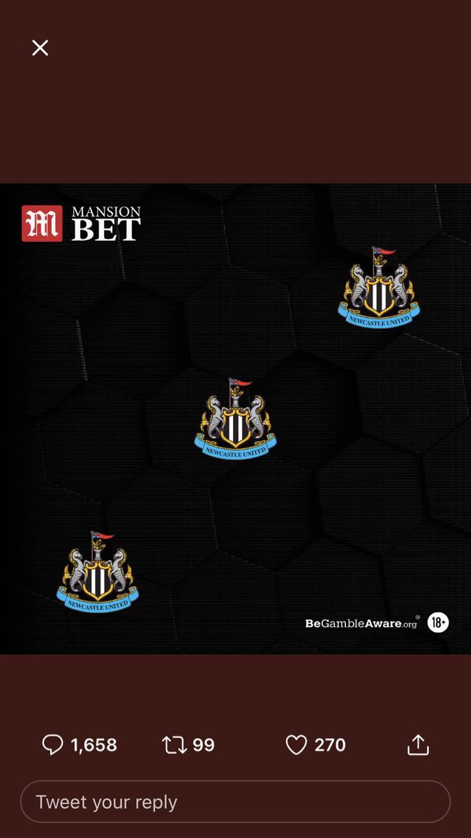 bradelmes93's tweet photo. @MansionBet https://t.co/J9FK82gvCB