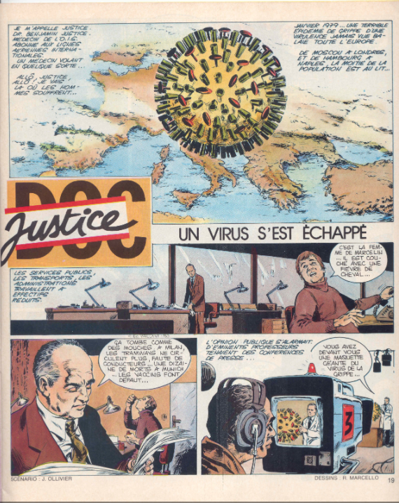 ApresLaPub's tweet photo. Génial ! Avis aux très vieux, les lecteurs de #PifGadget : en 1979, Dr Justice se battait déjà face à un virus inconnu et c'est dans #ApresLaPub aujourd'hui et ici : https://t.co/TsNXN7aI8G
#DrJustice #Pif #COVID2019 #COVID https://t.co/5o8jCX1bE7