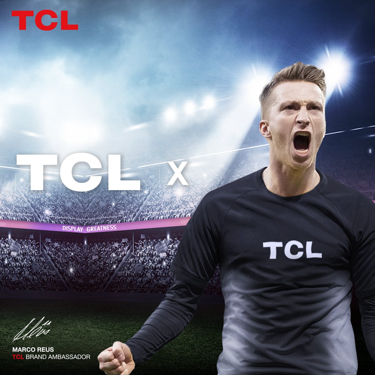 Ich freue mich, die Zusammenarbeit mit meinem neuen Partner TCL bekanntgeben zu dürfen. Besonders in diesen für uns alle ungewissen Zeiten ist es mir wichtig, einen starken Partner an meiner Seite zu haben. 🤝 Mehr Infos zur Partnerschaft findet ihr hier: tcl.com/de/de/news/mar…