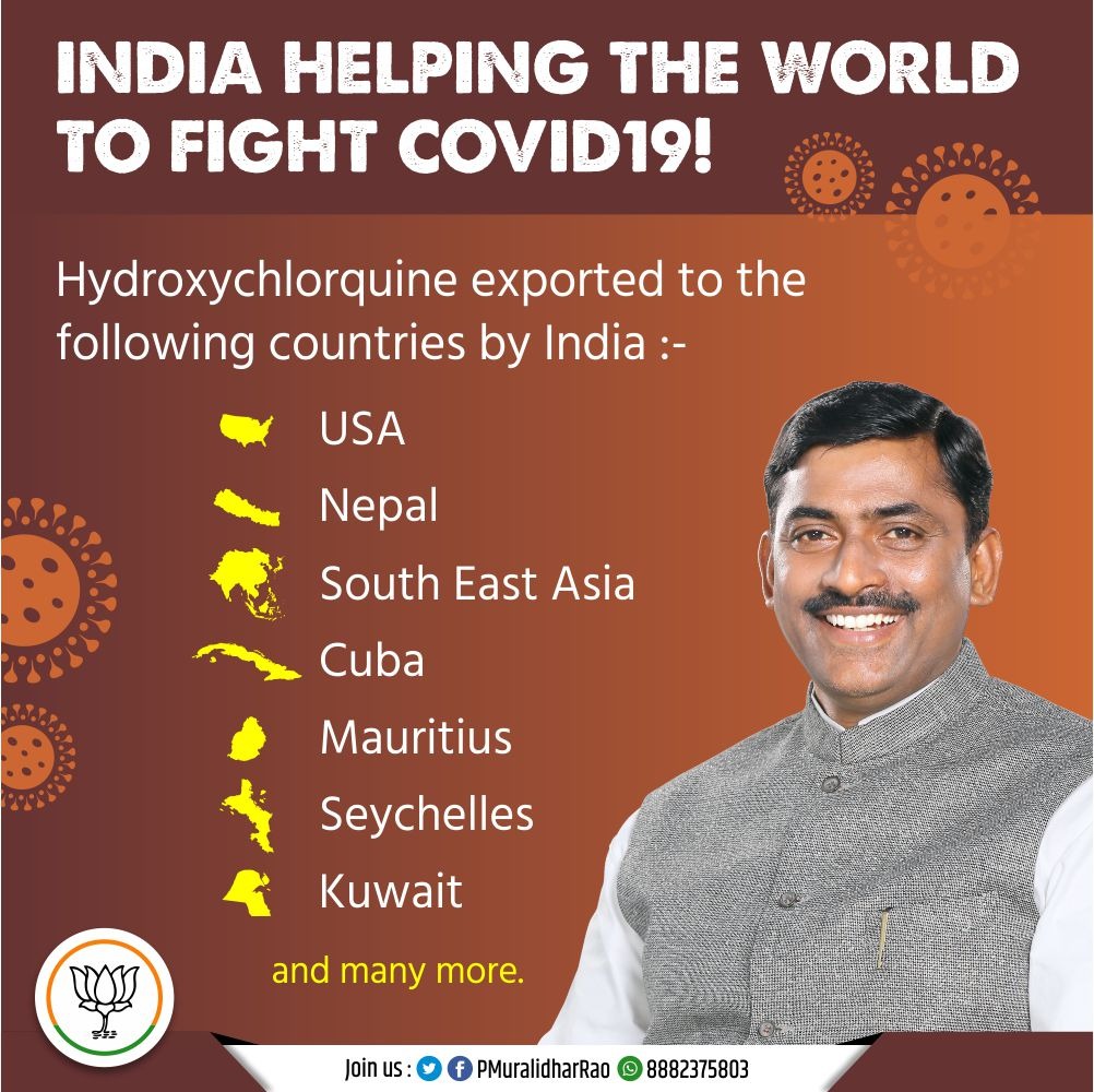 PMuralidharRao's tweet photo. #AskPMR
#IndiaFightsCorona https://t.co/m1wy3xG2rr