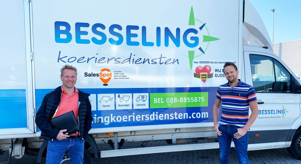 Alex Seelig van Besseling Koeriersdiensten uit #amersfoort: “Een waardevolle objectieve en commerciële blik van een buitenstaander en sales expert”:  

Wil jij ook gebruik maken van onze gratis salesexpertise? Meld je aan via: bit.ly/2R0b8hM of bel ons via 033–7855282.