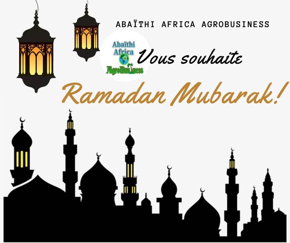 abaithiagro's tweet photo. 🕌🌙 Abaïthi Africa AgroBusiness  vous souhaite un excellent Ramadan.

"Une Nouvelle Vision pour l'Agrobusiness"🌿🇸🇳🙏🏾

#Ramadan #Agrobusiness #Senegal #Kebetu @abaithiagro https://t.co/FE0Vg6KS2K