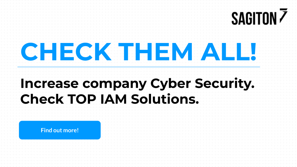SagitonDev's tweet photo. Increase company Cyber Security Electric light bulb Check TOP Identity and Access Management Solutions! --> https://t.co/e1orM2IeT8

#Sagiton #softwarehouse #development #MarTech #Cybersecurity #App #Mobile #Web #MVP #UX #UI #QA #Business #security #privacy #IAM https://t.co/bpUmoFQW0T
