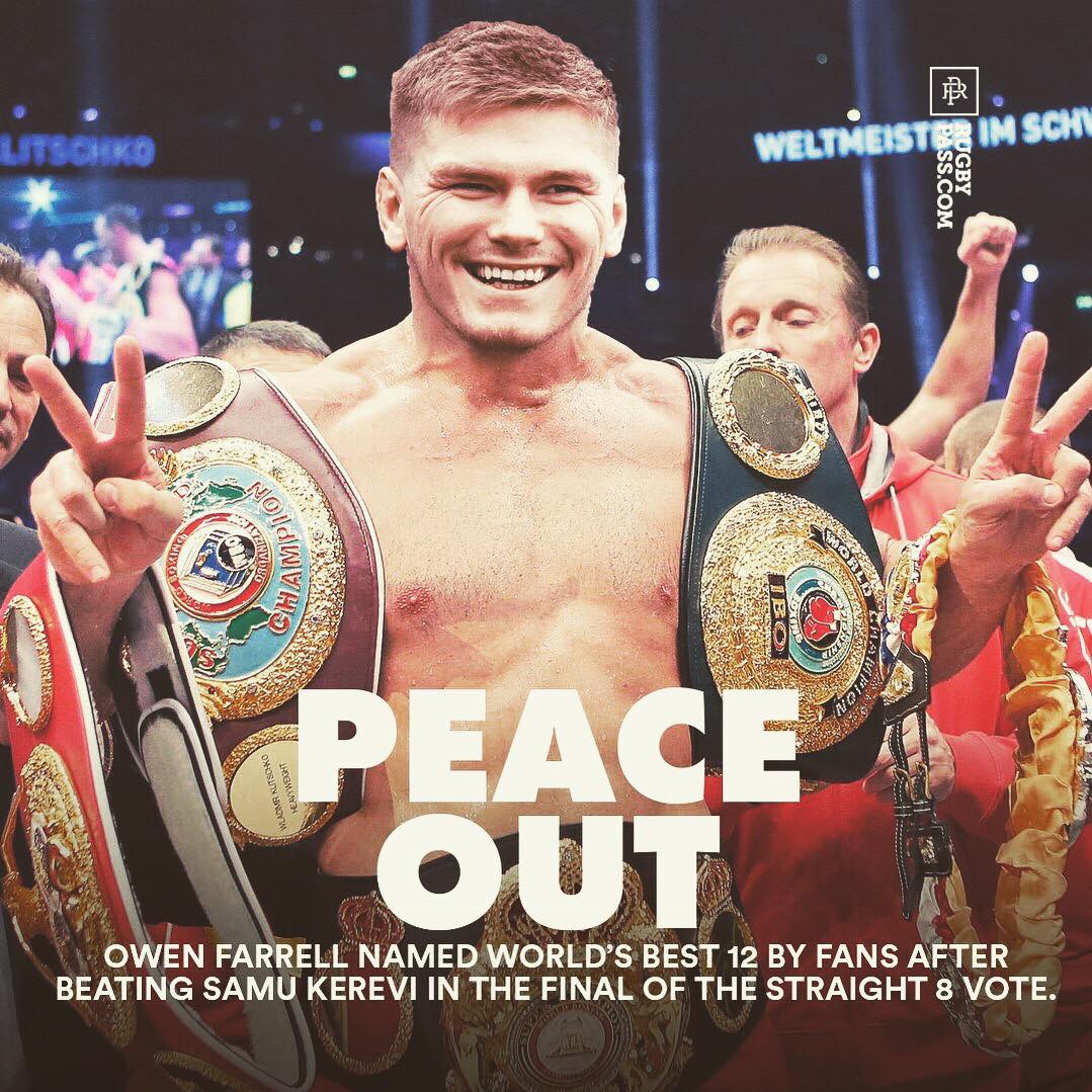 RugbyPass's tweet photo. 🚨 BREAKING 🚨 England captain Owen Farrell has been named the world’s best 12. 🥇🏴󠁧󠁢󠁥󠁮󠁧󠁿☝️#EnglandRugby https://t.co/uX8mXLhDcA