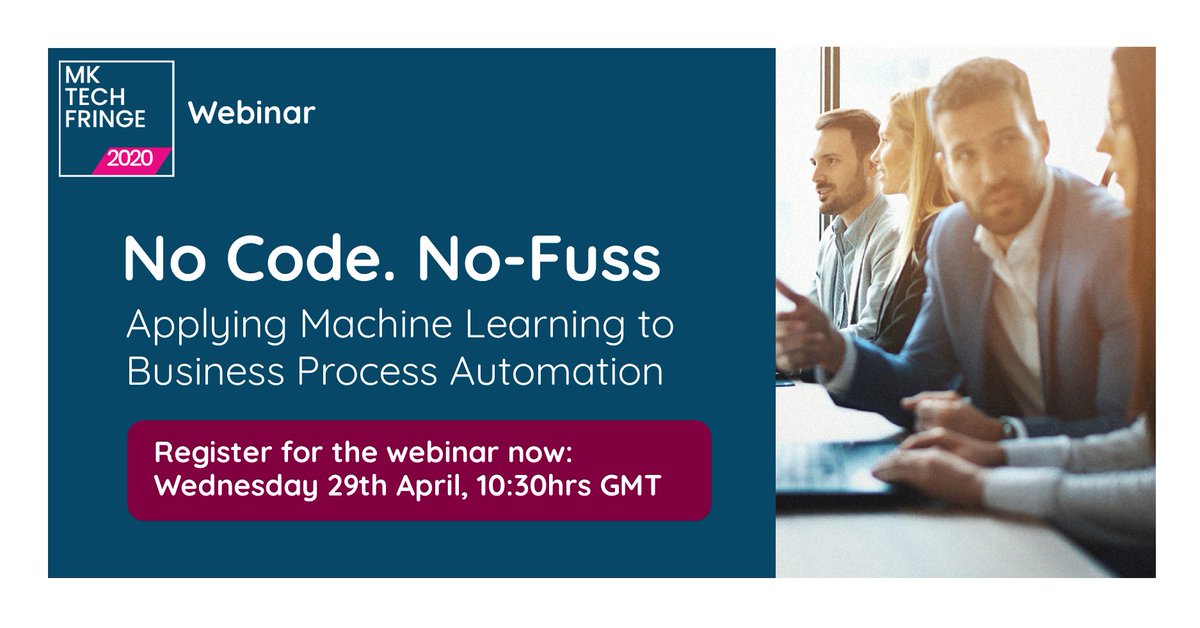 Don’t forget to register for today’s webinar lnkd.in/egXsp4h #IntelligentAutomation
