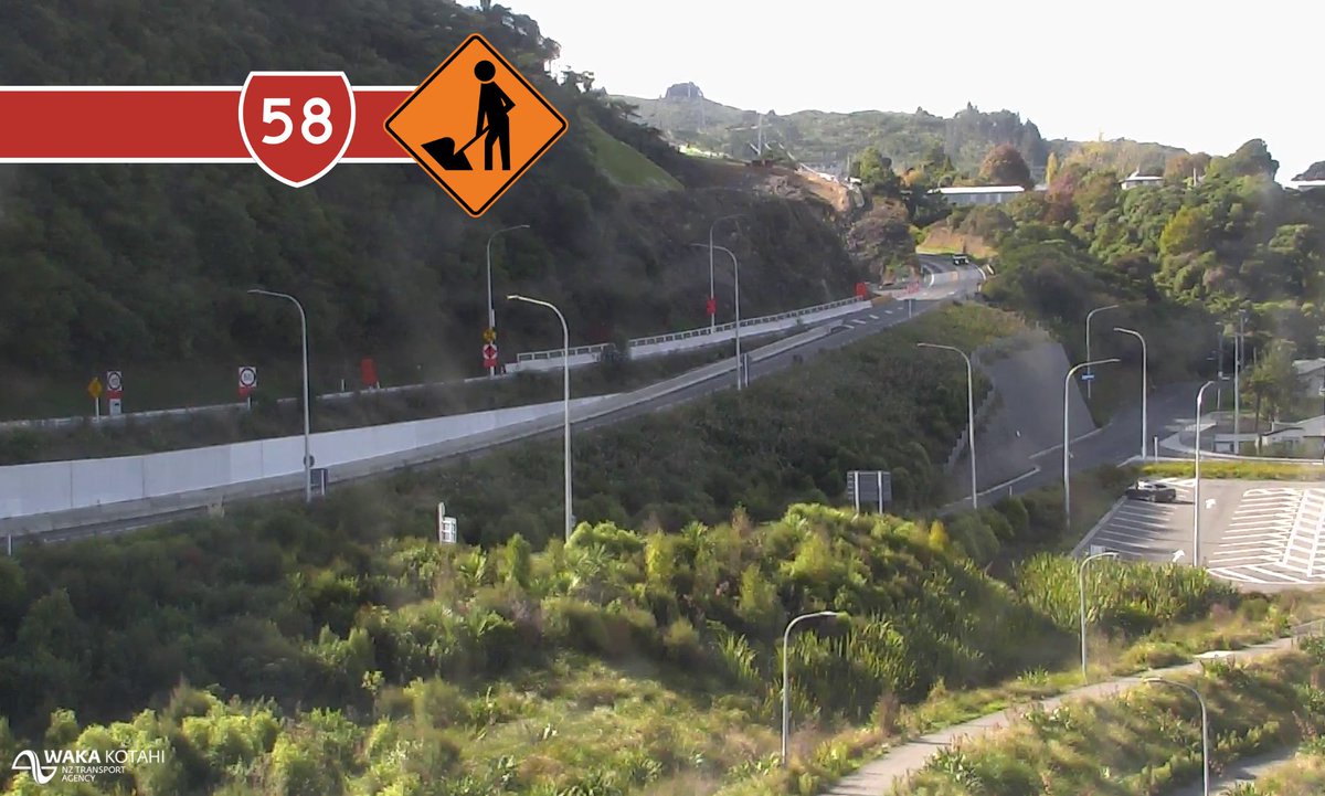 nztawgtn's tweet photo. SH58 HAYWARDS - EARTHWORKS
The 24/7 STOP/GO starts TONIGHT, Wed 29 Apr, at 7pm &amp; will remain in place during Level 3. Delays of 15mins are expected, so consider travelling via SH1 Ngauranga Gorge. Thank you for your understanding &amp; making any changes to your travel arrangements. https://t.co/xGvSAvDDM3