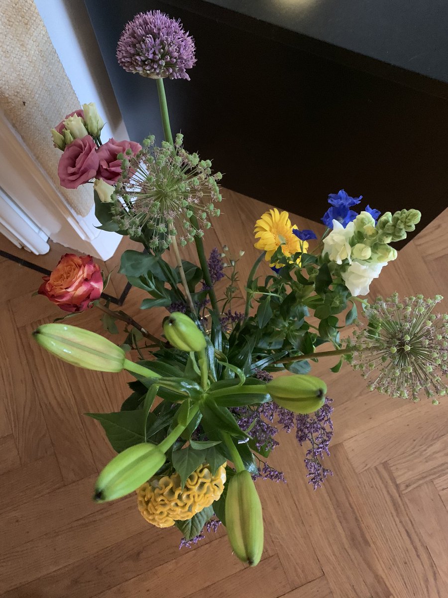 ingridmaarschal's tweet photo. Welkomsbloemen van wethouders Kees van Waaijen en @nielsbonenkamp voor mijn nieuwe baan bij #RSWP Dank. Start van een mooie samenwerking! @OVERwormerland @OVERoostzaan #sociaaldomein #samenwerkingmetsociaalteam #rswpbereiktkwetsbareouderen @SociaalWerkNL https://t.co/zCMBfKF6No