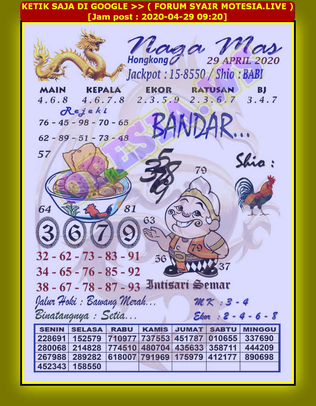 ‍ On Twitter: "#Bandartogel #Codesyairhk #Codesyairhongkong Prediksi Syair  Hk 29 April 2020 Https://T.co/Bjwdu2Oab1 Https://T.co/Gisigbezgp" / Twitter