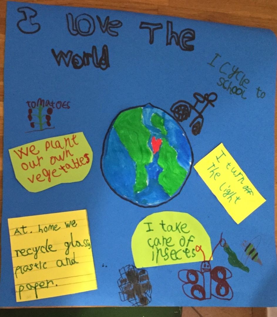 IsModena's tweet image. Week 10 of virtual learning is in full swing and our Grade 3 keep on working on Earth Day-related theme. 
#openforlearning #inspirededucationgroup