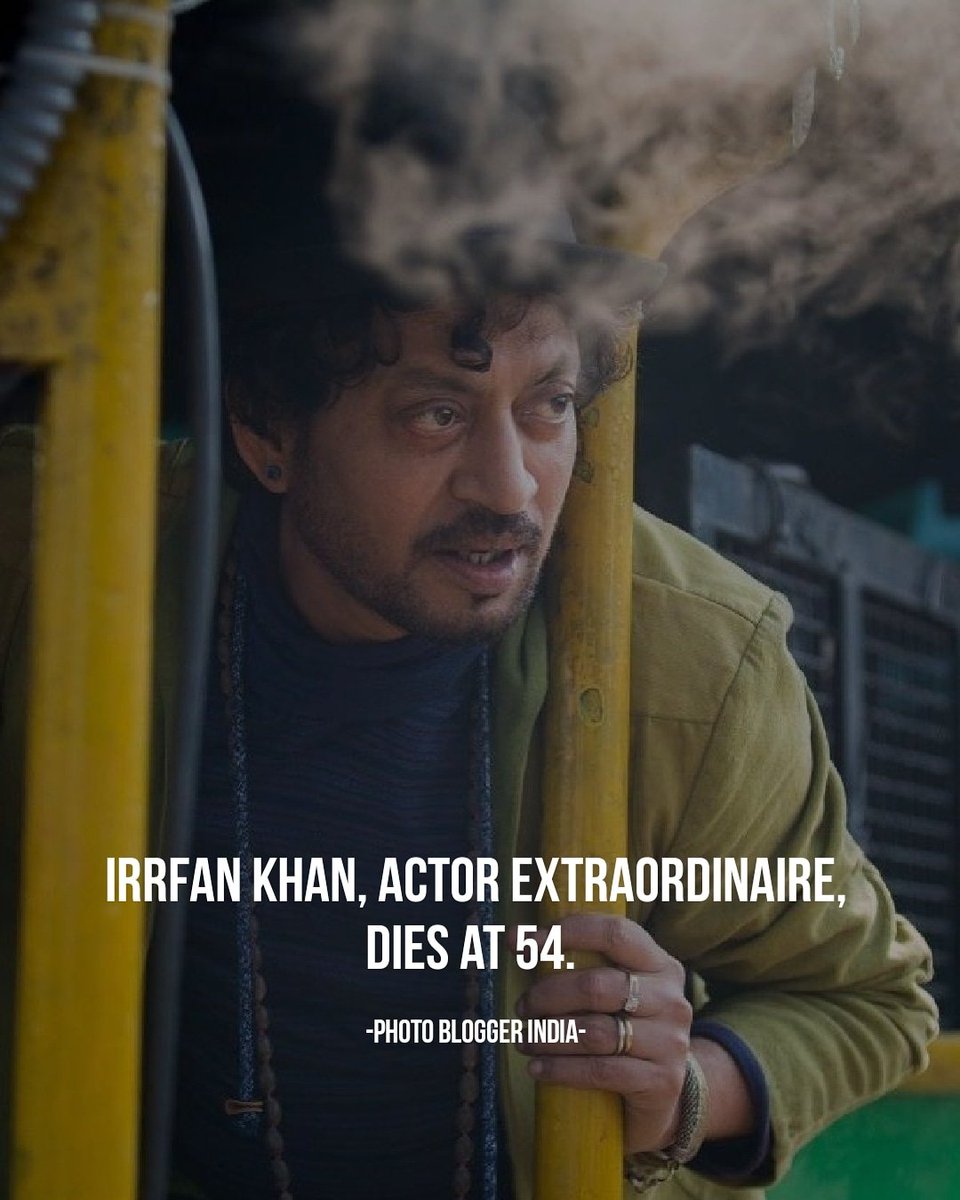 PhotoBloggerIn's tweet photo. Rest In Peace Sir 💐
#irrfankhan #bollywood #news #bollywoodnews #india #media #pune #punecity #pune_ig #punediaries #puneinstagrammers #travelblogger #photoblogger #tv #actor #hollywood #hollywoodstudios #hollywoodnews https://t.co/Zg4atEMP8K