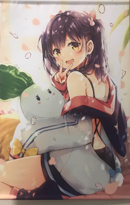 アオちゃんのタペストリー届いた!めちゃおっきい…うれしい…!
倉庫に届いたの確認したらまたご連絡しますね! 