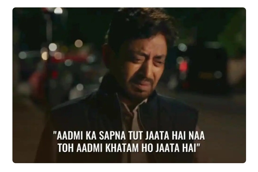 He chose to fight and act till the end. 
Remembering the seen from his last movie #AngreziMedium .. 

We we miss you <a href="/irrfank/">Irrfan</a> ..😪
#IrrfanKhan #ripirrfankhan