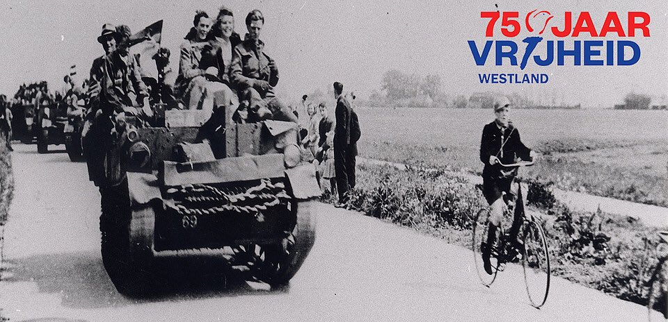Toch nog een viering van 75 Jaar vrijheid. Donderdagavond 30 april om 20.00 uur een lezing van Frank de Klerk en Leo van den Ende over Westland in WOII. Te horen via kerkradio, te zien via live.hervormdmonster.nl. #westland