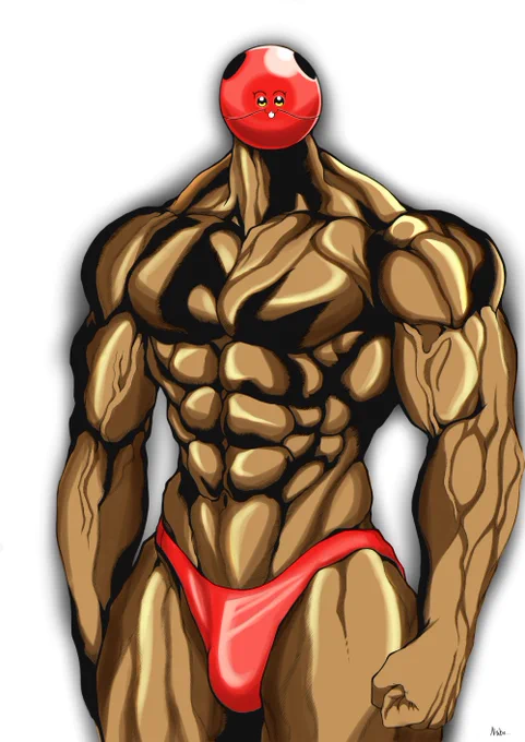 私の大好きなyoutuberのオンドレヤスさん(@midfootstrike2)。動画内で支援絵を紹介されてるんですが、みんなプリティヤスっていう小娘ばかり描いて、私の一押しの超絶美少女「パワーヤス」が全然出てこないんですよ!ゆるせねぇ!!って気持ちでもう自分で描きました。どうです?可愛いでしょ?♡ 