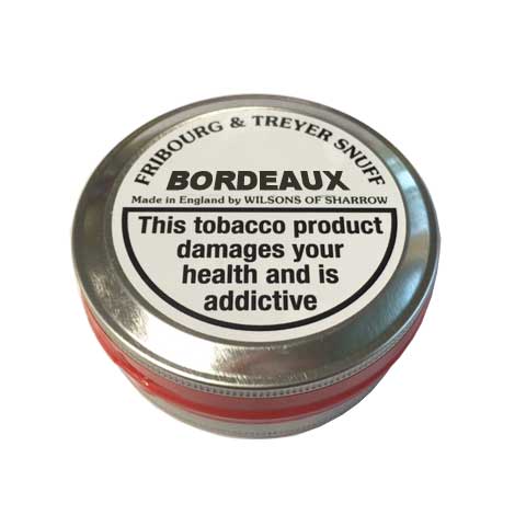 MrSnuffUK's tweet photo. British Snuff but French name? Get "Fribourg &amp; Treyer Bordeaux 20g"

https://t.co/wsWrjiazcH

Bordeaux Snuff by Fribourg &amp; Treyer is blended using Zimbabwe Dark Fired &amp; Flue Cured Stem tobacco.
Flavoured with violets, geranium bourbon, lemon may blossom, tonquin essence and musk. https://t.co/arnFhVIovN