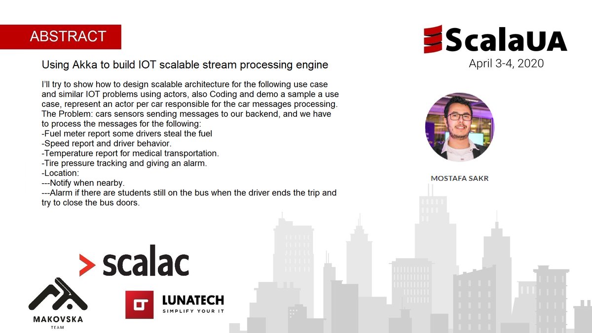 In about 2 hours, we are having a premiere on Youtube of the talk by Mostafa Sakr - Using Akka to build cloud agents
youtube.com/watch?v=qI2Cpl…
Please join us and share it.