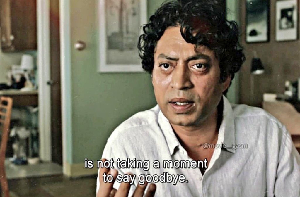 A most legendary actor of our time. We lost a rare gem today. #IrfanKhan