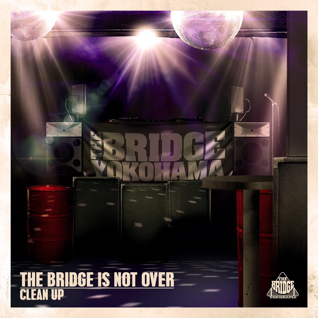 【新曲情報】
毎月第4土曜に開催しているCLEAN UPで新曲を作りました！ラップしているのはICE BAHN,TAKUMA THE GREAT,万寿に俺！ビートはBEAT奉行！
THE BRIDGE YOKOHAMAのクラウドファウンディングに協力してくれた方がDL出来る予定。既に協力いただいた方もDL出来るようにします！詳細は追って！