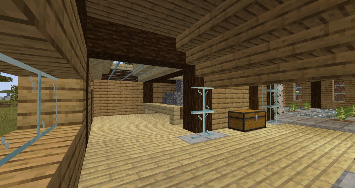 マイクラ垢 No Twitter シラカバの植林場完成した ちょっと内装は思いつかずこうなったけど 木炭作るためのとこカウンターになっているからネザー水晶をレジとして置いておこうかなぁー マイクラ マインクラフト マイクラ垢 No Twitter シラカバの植林場完成した ちょっと内装は思いつかずこうなったけど 木炭作るためのとこカウンターになっているからネザー水晶をレジとして置いておこうかなぁー マイクラ マインクラフト