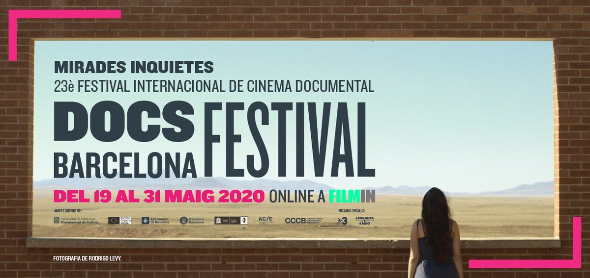 DocsBarcelona's tweet photo. Presentem la programació completa del #DocsBcn 2020. Per fi! Podeu consultar totes les pel·lícules i activitats d'aquesta 23a edició a la nostra flamant nova web.
👁➡️ https://t.co/R3rPNEWJiY #QuedatAmbElDocs
🗓️ Del 19 al 31 de maig
🛋️ Edició online
👉 Es veurà a @Filmin https://t.co/ZpfzPiGvGy