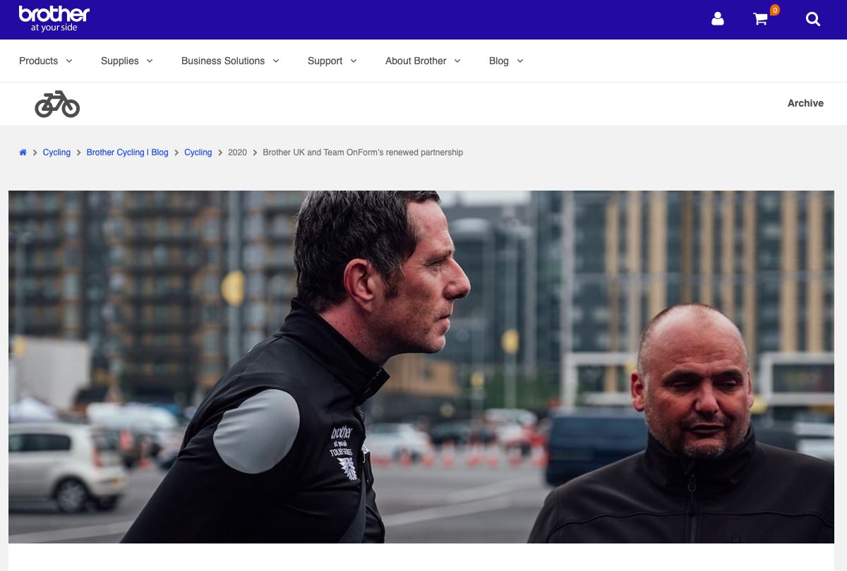 Extra, extra. Enjoy our new long read on the sleek and enhanced <a href="/Brother_UK/">Brother UK</a> Spark website: stories from inside <a href="/Brother_UK/">Brother UK</a>-@teamonform with <a href="/roadphil/">Phil Jones</a>, <a href="/goldenfleecesi/">SimonHowes</a>, @CamsTifosi, @WrittleOfficial and more. Follow link in bio 👆Pic: <a href="/hardyccphotos/">Sean Hardy</a> #AtYourSide #Brother4Results