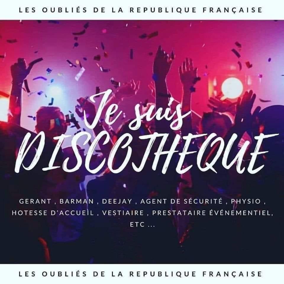 dirtyvibesoff's tweet photo. Pourquoi le gouvernement a-t-il oublié le therme « discothèque » ? Il faut que l’information remonte ! @TF1LeJT @TF1 @BFMTV @courrierouest @OuestFrance @djsnake @davidguetta #discotheque #boitedenuit #COVID19france https://t.co/QMipyGrjnW
