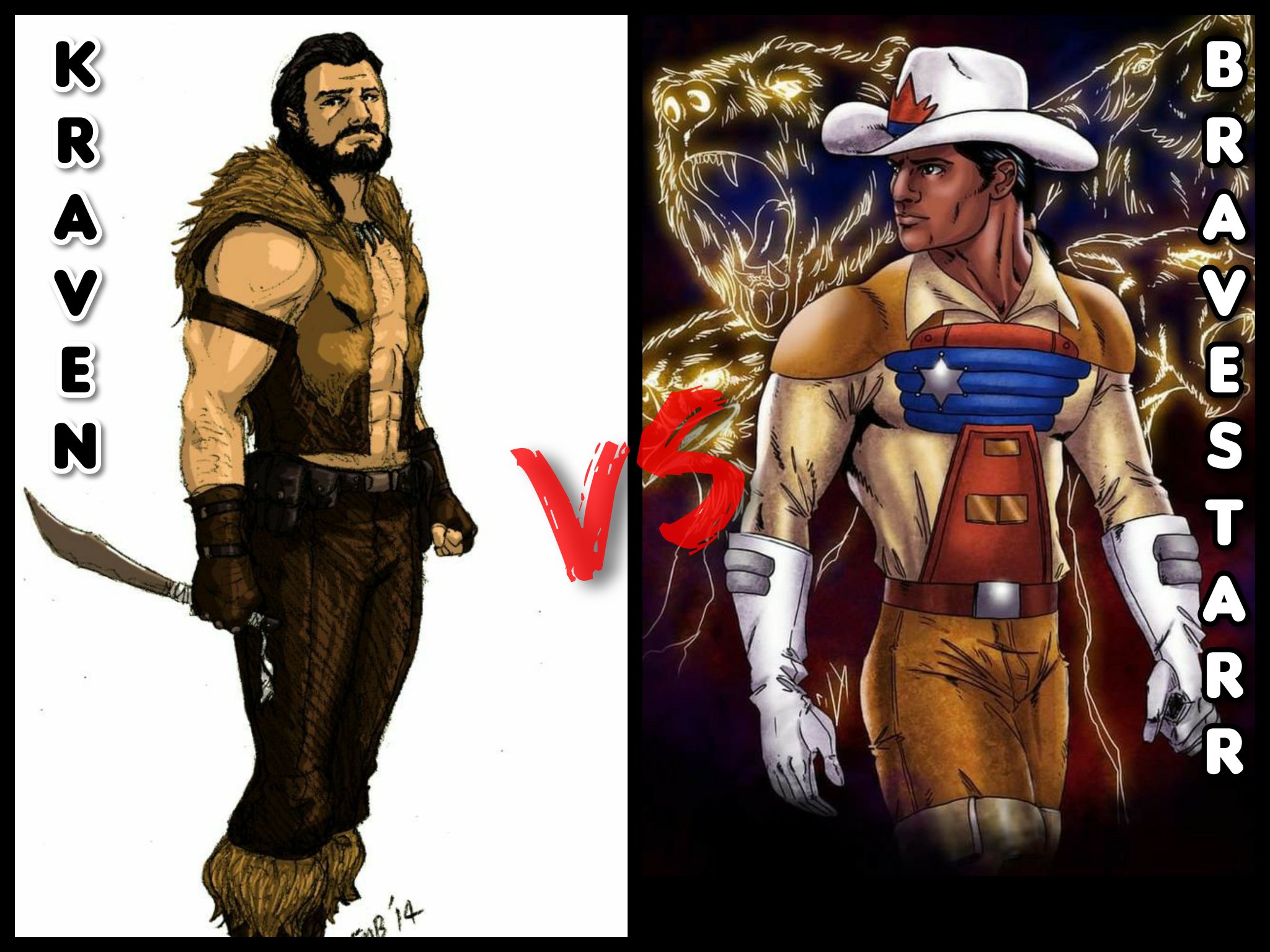 Who Would Win? on X: Kraven vs. Marshall Bravestarr #DEATHBATTLE