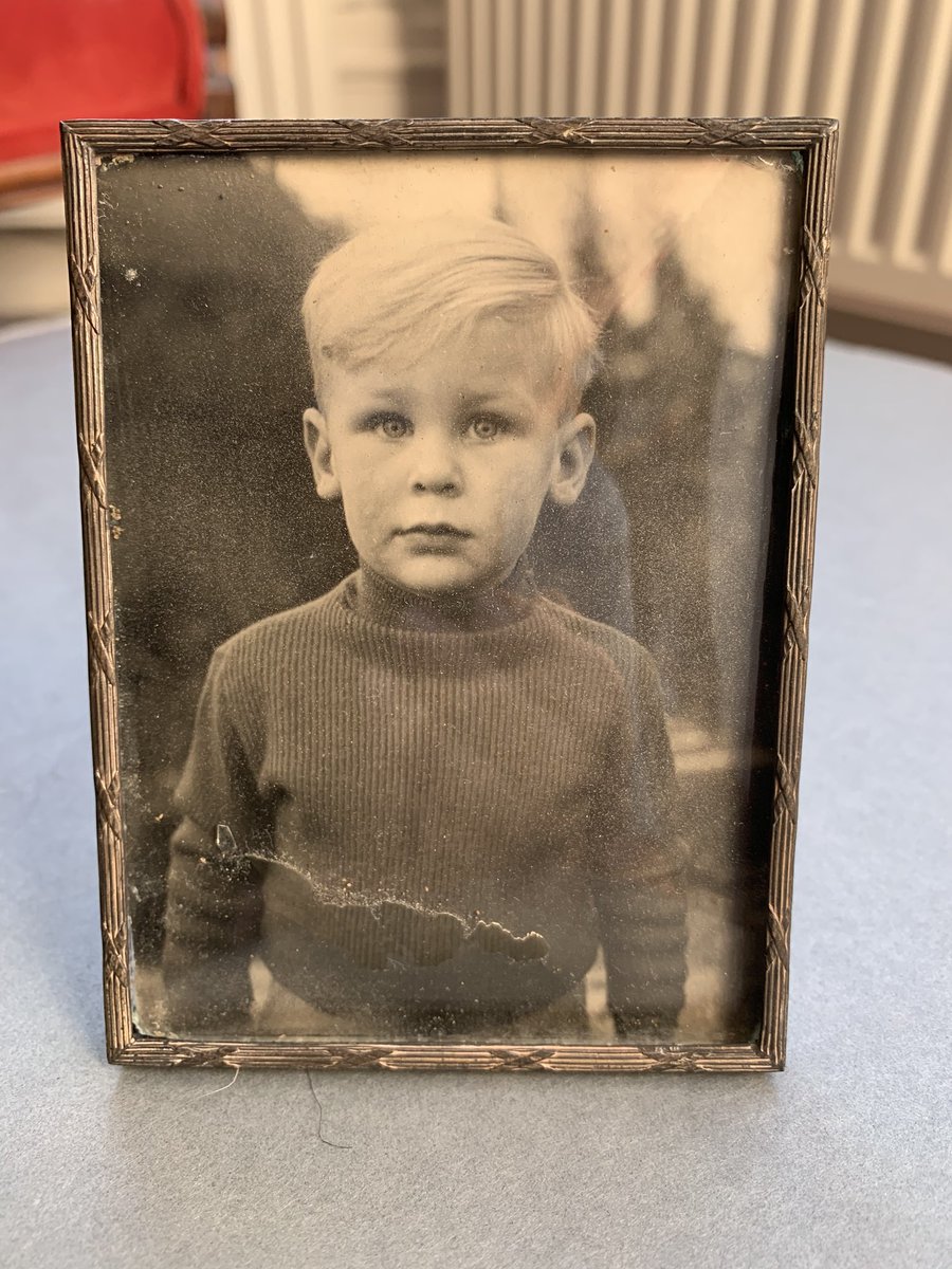 My Museum 5:One of the photographs my mother kept by her bedside. Never such innocence again.