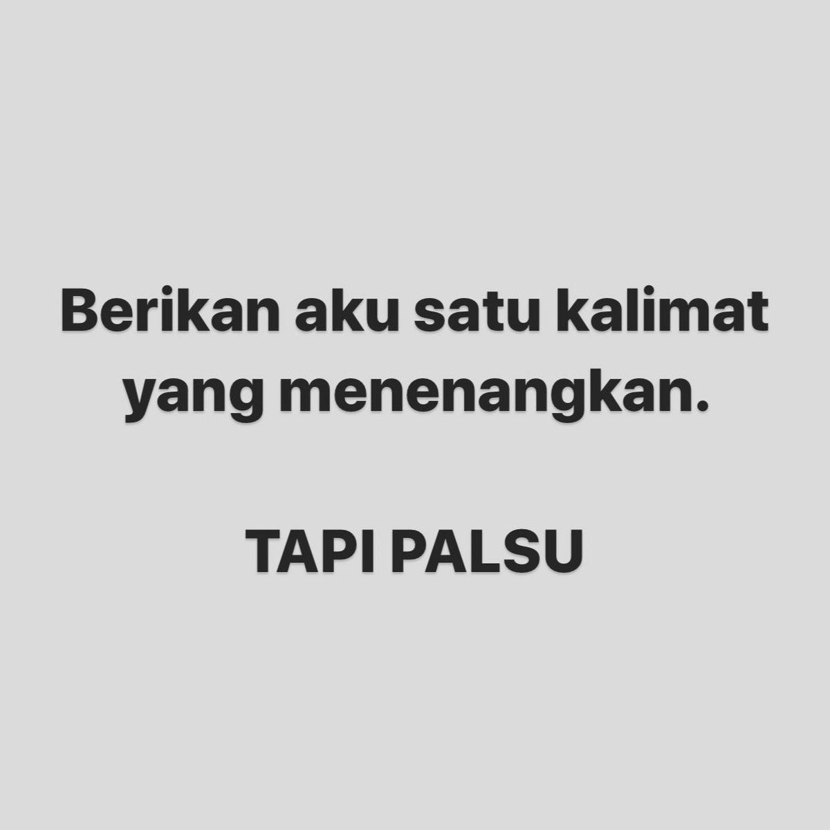 radenrauf's tweet photo. Semua akan indah pada waktunya, 
TAPI KAPAAANNN. https://t.co/sYEfNZapgm