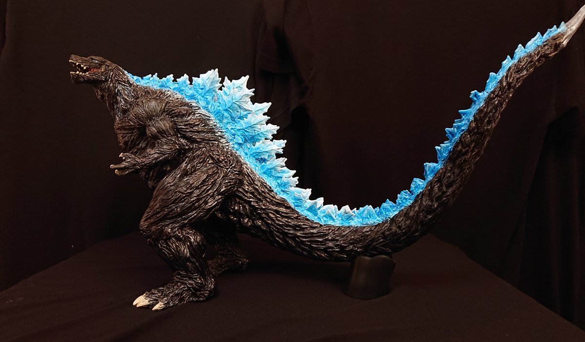 黒 Sur Twitter 一番くじのアニゴジをリペイントしました 久々のゴジラです 平成ゴジラ風にやったつもりがドハゴジみたいにw 今回は背鰭に特にこだわって初めて青系の塗装をがっつりやってみました 塗り直しを繰り返していたので平日含め3 4日程やってました 色々 黒 Sur Twitter 一番くじのアニゴジをリペイントしました 久々のゴジラです 平成ゴジラ風にやったつもりがドハゴジみたいにw 今回は背鰭に特にこだわって初めて青系の塗装をがっつりやってみました 塗り直しを繰り返していたので平日含め3 4日程やってました 色々
