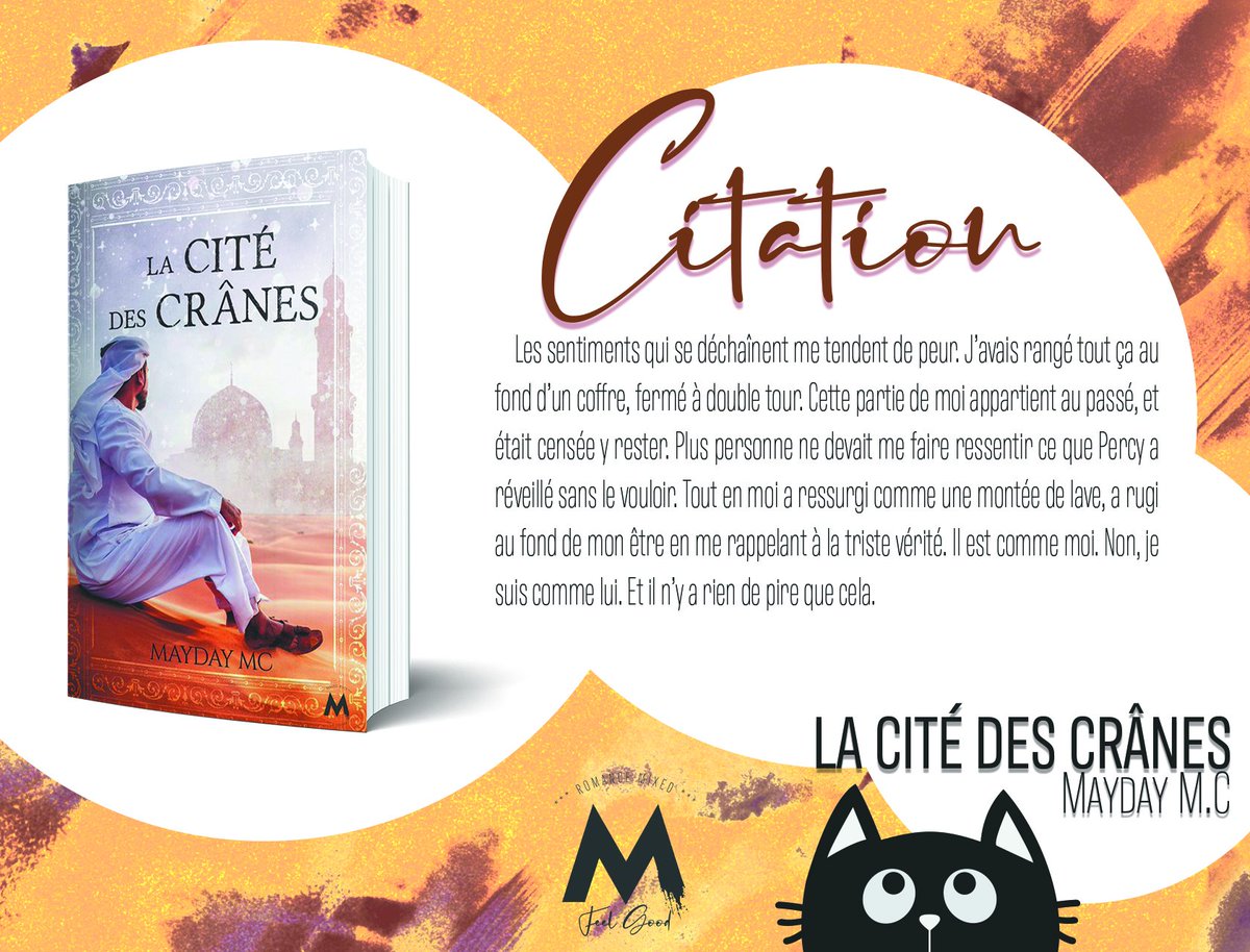 EditionsMix's tweet photo. #LaCiteDesCrânes
#MaydayMC
#CollectionMixEd
🧡💬Citation 💬🧡
👨❤️👨Titre : La Cité des Crânes
👨❤️👨Auteur : Mayday MC
👨❤️👨Collection : Mixed Romance
👨❤️👨Genre : Romance contemporaine
👨❤️👨Sortie : 02/07/2020 https://t.co/L8JYYMXGg1
