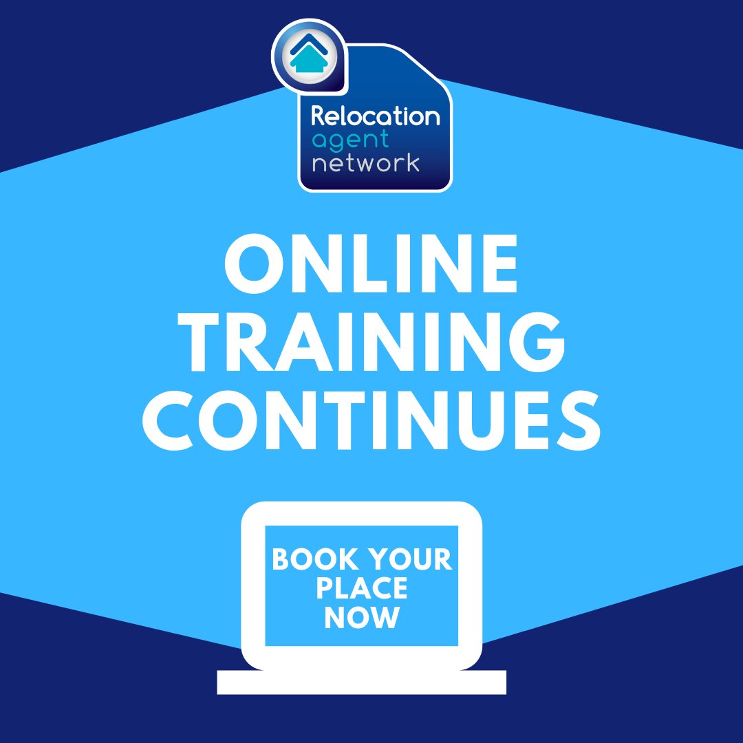 Training is as important now as it ever was! 

We are still here to help you and your teams to help work towards their Relocation Specialist Accreditation status. Our Online Training programmes continue. 

Book today to secure your place.

#WorkingTogether #RelocationSpecialist