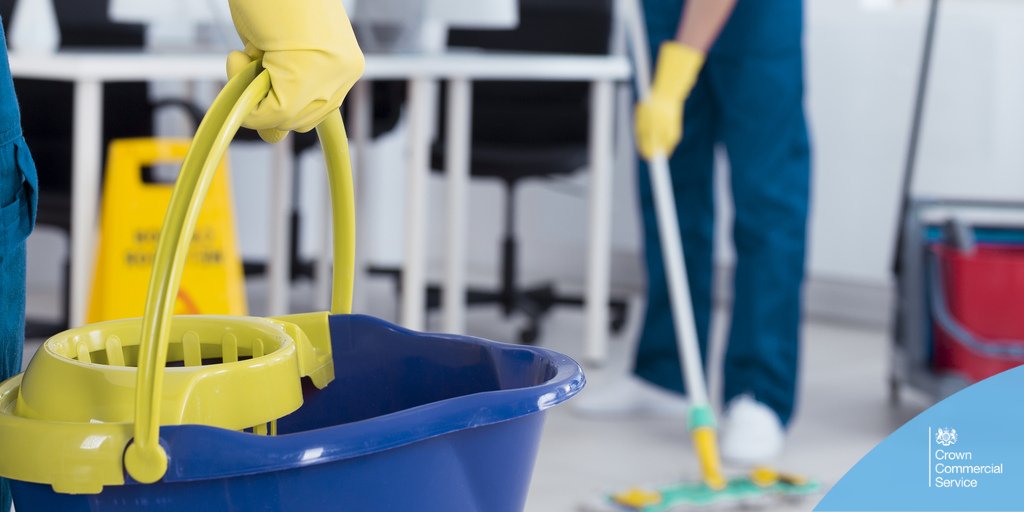 gov_procurement's tweet photo. We expect demand for deep cleaning services to increase, so  suppliers across the UK are being encouraged to get onboard the Building Cleaning Services Dynamic Purchasing System – it's open now and you can join at any time. For more information visit https://t.co/w9ikp1A7Qb https://t.co/OiJSEf4kPn