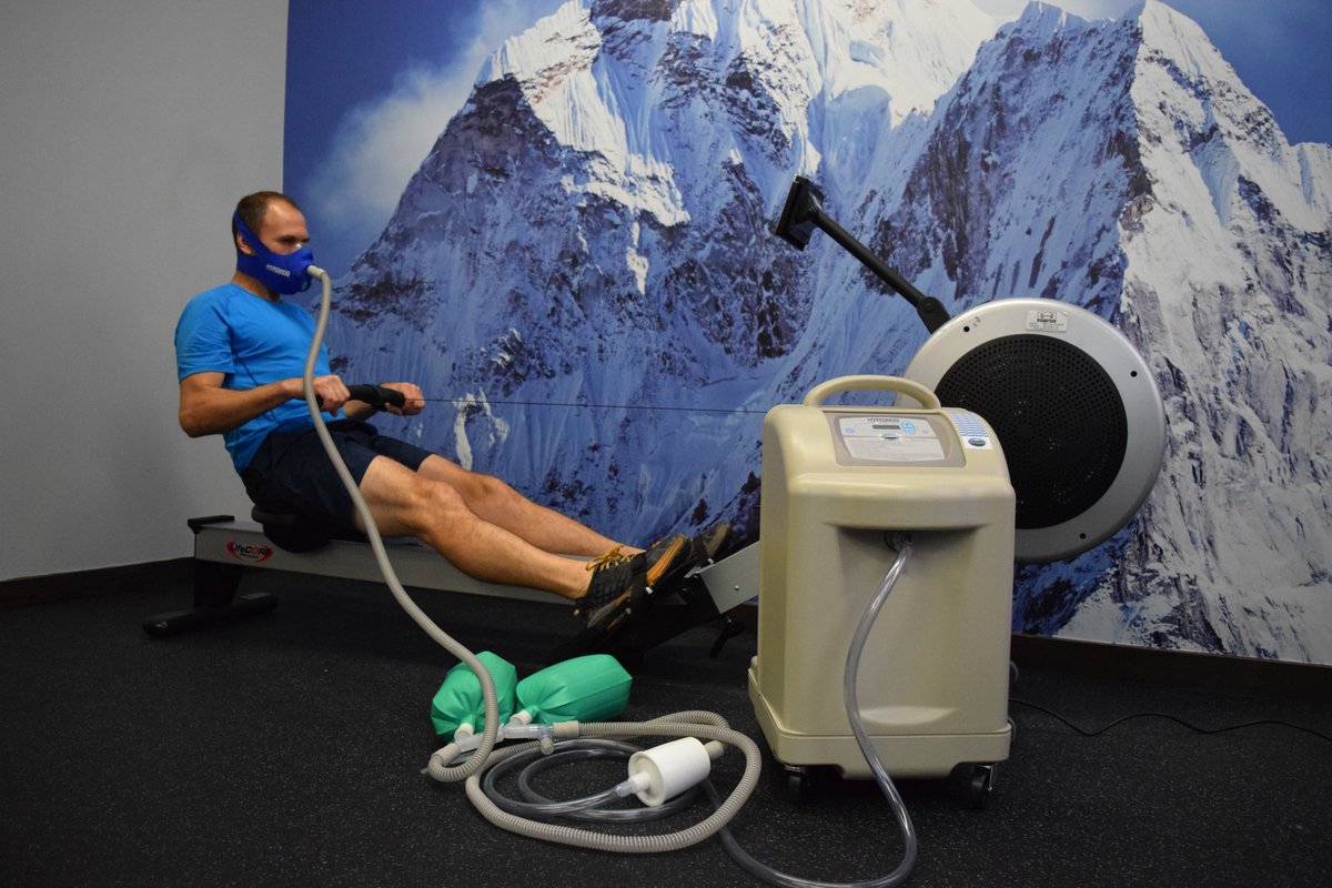 Hypoxico's tweet photo. In an effort to help you improve your home training situation, we’re putting a fleet of refurbished units on sale starting at $2,100. Purchase of an altitude generator will also include a FREE tent. Both covered by our standard 1-year warranty. Email hello@hypoxico.com for info! https://t.co/1juoiqmT7r