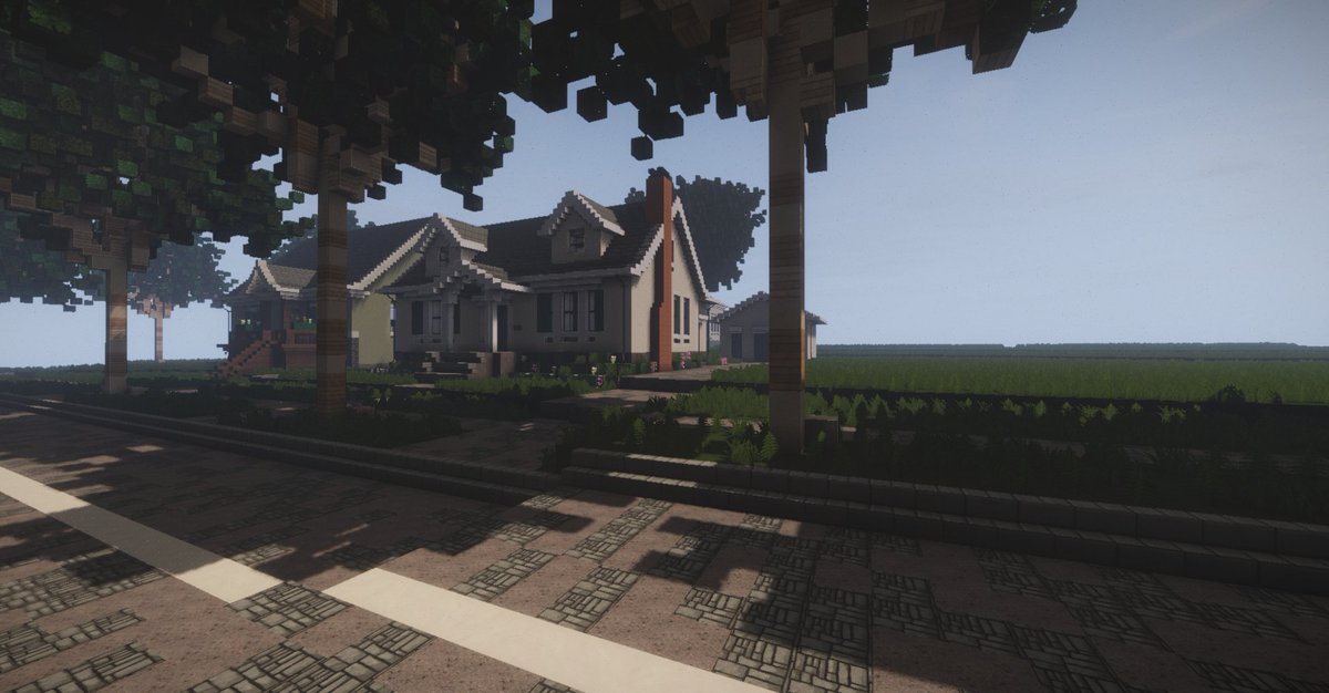 Traditional house thing made in /warp midland Built on @SBCreativeMC