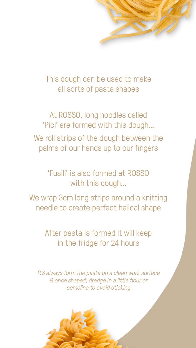 Introducing Rosso Home Editions. Today’s Rosso Recipe: Pasta from Scratch

Don’t forget to tag us in your creations!