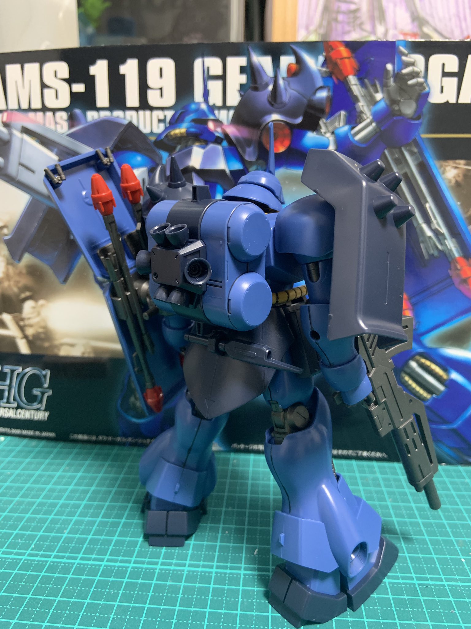 玩具王 Di Twitter ガンプラ ロンド ベルは鈴をならしてりゃいいんだよ でお馴染み Hgucギラドーガ レズン シュナイダー専用機 一般機との違いはライフルと左手が平手くらいですね ギラドーガは良キット W T Co Hc3xh65dse Twitter
