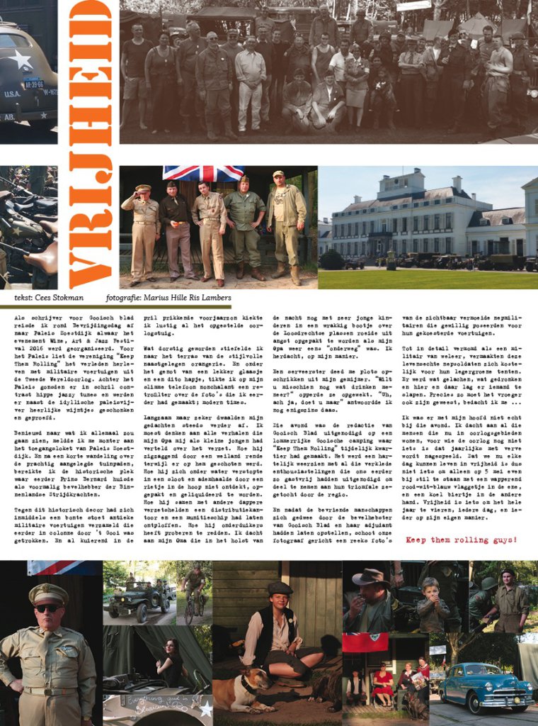 Eerder was ik als #tekstschrijver op #paleissoestdijk en schreef ik vervolgens deze #tekst over #bevrijdingsdag ...
cestoschrijft.nl/vrijheid #bevrijding #5mei  #75jaarbevrijding #keepthemroling #nomorewar #75jaarvrijheid