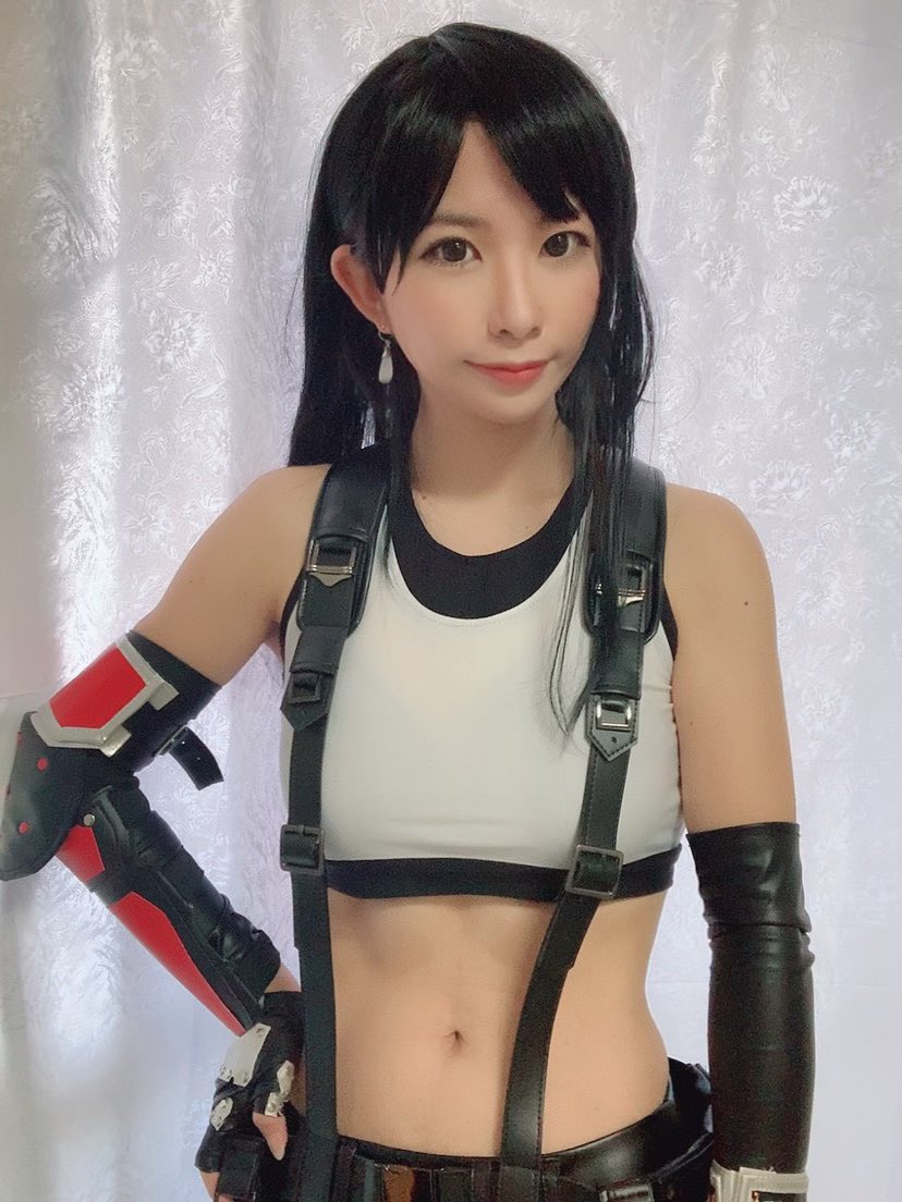cosplay hot tifa lockhart ff7