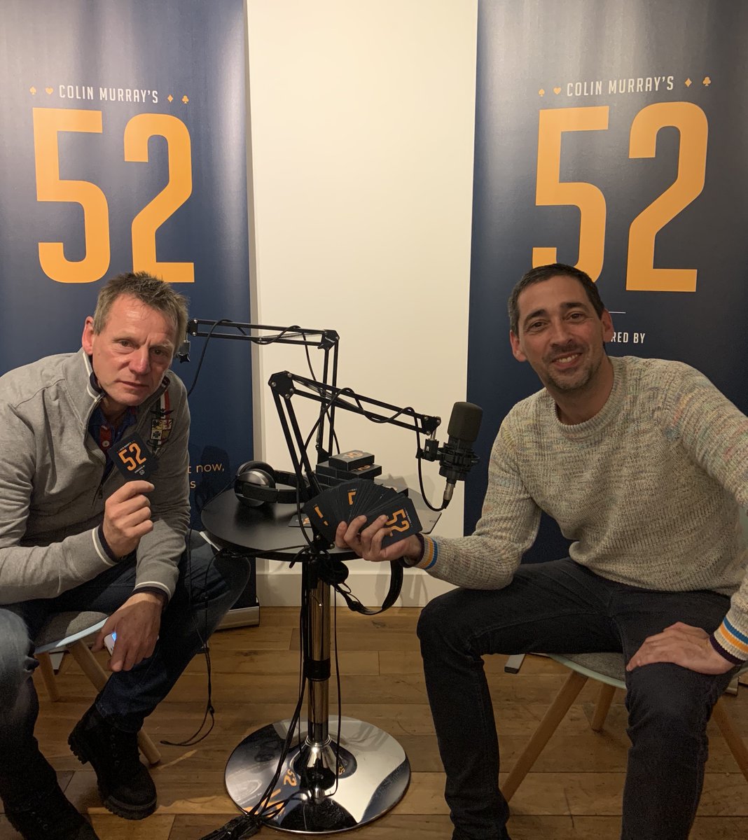 CopCProductions's tweet photo. The final two episodes of @ColinMurray's 52 are here 🙌

👉 Episode 11: @TheStuartPearce ⚽️
👉 Episode 12: @Swannyg66 🏏

Subscribe, download and listen now! https://t.co/7MtlVnF5a0 https://t.co/RtxdIdf2C2