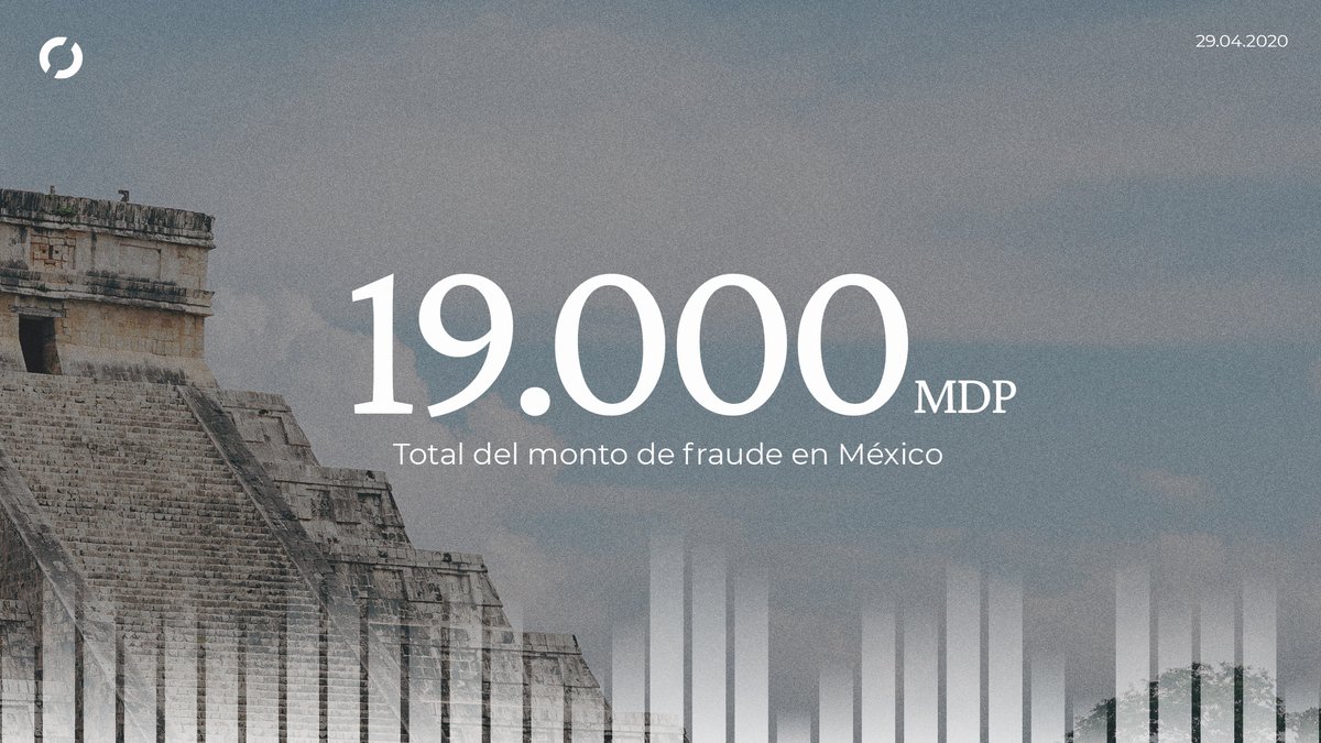 Hocelot_Spain's tweet photo. ¿#SabíasQue el monto por fraude en México🇲🇽fue de 19.000 (mdp) en 2018? Romper la asimetría de la información a través de un #PerfilDinámico de cliente permite detectar hasta un 90% del fraude en admisión.
🔗https://t.co/ioXXQhIqsA
#FelizMiércoles #BigData https://t.co/TPW3WiCK5p