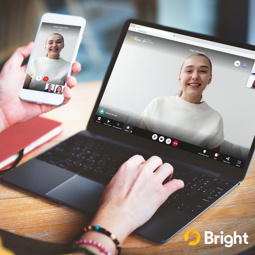 BrightBrowser's tweet photo. Video conference and cobrowse whether you're working at home or on-the-go with Bright Huddle! 👏

Download Bright Huddle for mobile here:
For mobile Apple users here: https://t.co/UyEF8thOEg
For mobile Android users here: https://t.co/0YH5AEecJ2 https://t.co/XBvgwqT2dF