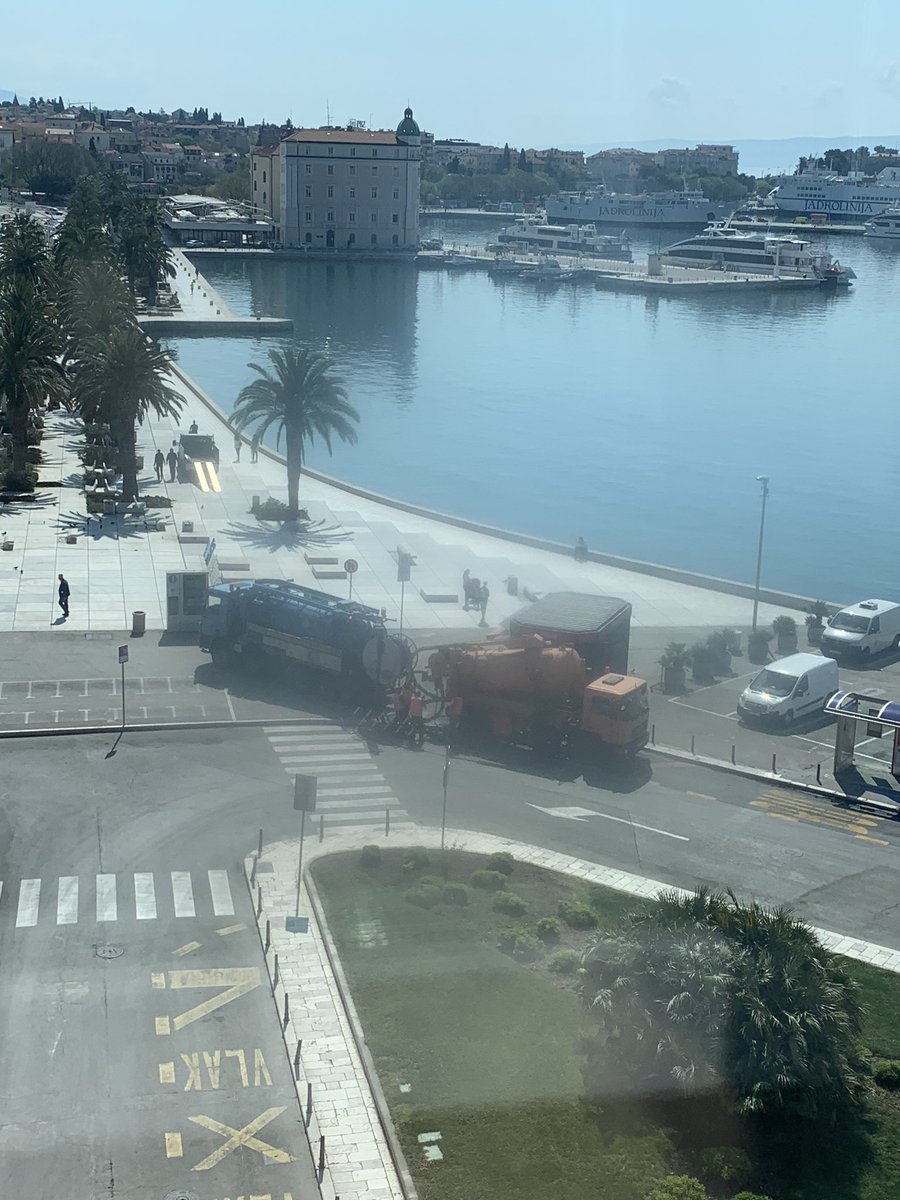 Day 50 (for reals this time): These trucks have been pumping something out of the drains for last three days and the noise is starting to wear me down.