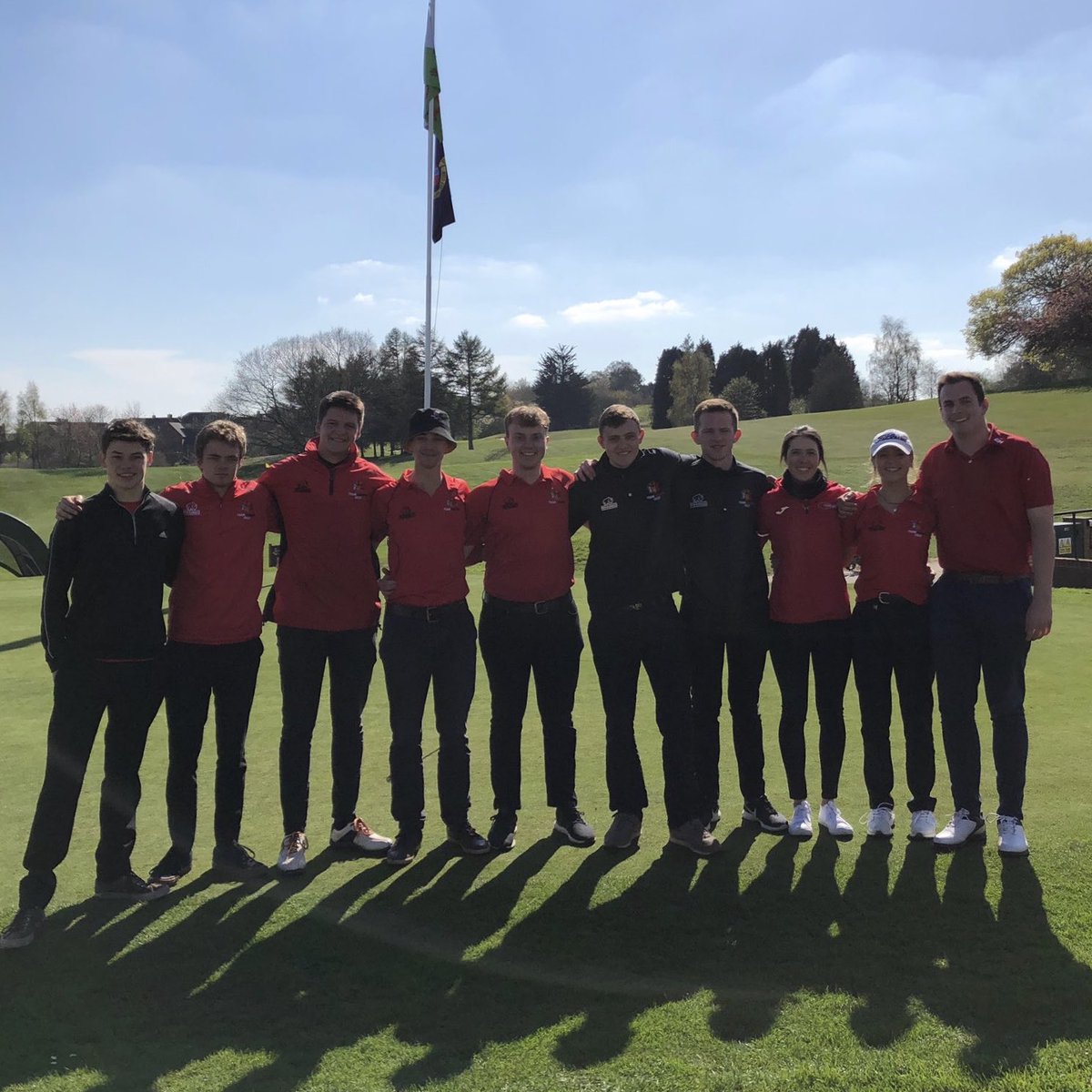 CardiffUniSport's tweet photo. We would have been teeing off in @TheWelshVarsity 2020 Golf at @PennardGolfClub with @GolfCardiff looking to continue last years’ success with a third #WelshVarsity win in the last “FORE” years! 🏌🏻‍♀️Let’s see how they get on in the #VirtualWelshVarsity2020 ‘Trick Shot Challenge’⛳️ https://t.co/RSnJ9Lyccw