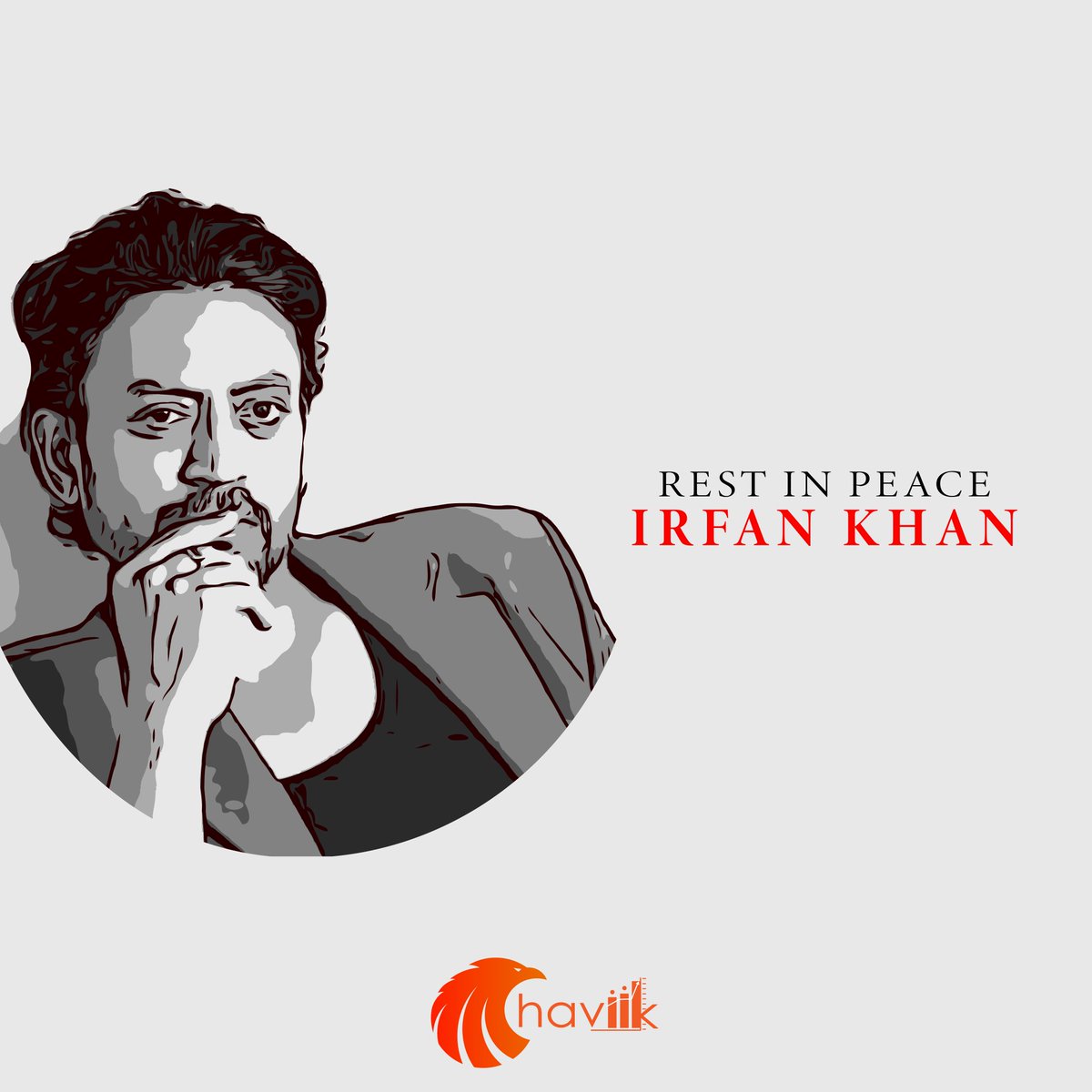 HaviikAdTech's tweet photo. Rest In Peace #IrfanKhan

#RIPIrrfanKhan #IrfanKhan https://t.co/IrDlAPqNuI