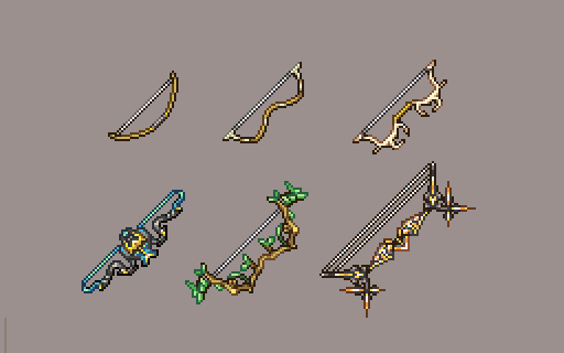 andregraph's tweet photo. Bows for Verdict 🎀🏹

Apologies about the lack of posts recently, currently working on a project scheduled for release later in the year - stay tuned... 

#pixelart #gamedev #indiedev #ドット絵 https://t.co/eiW08jBBQN