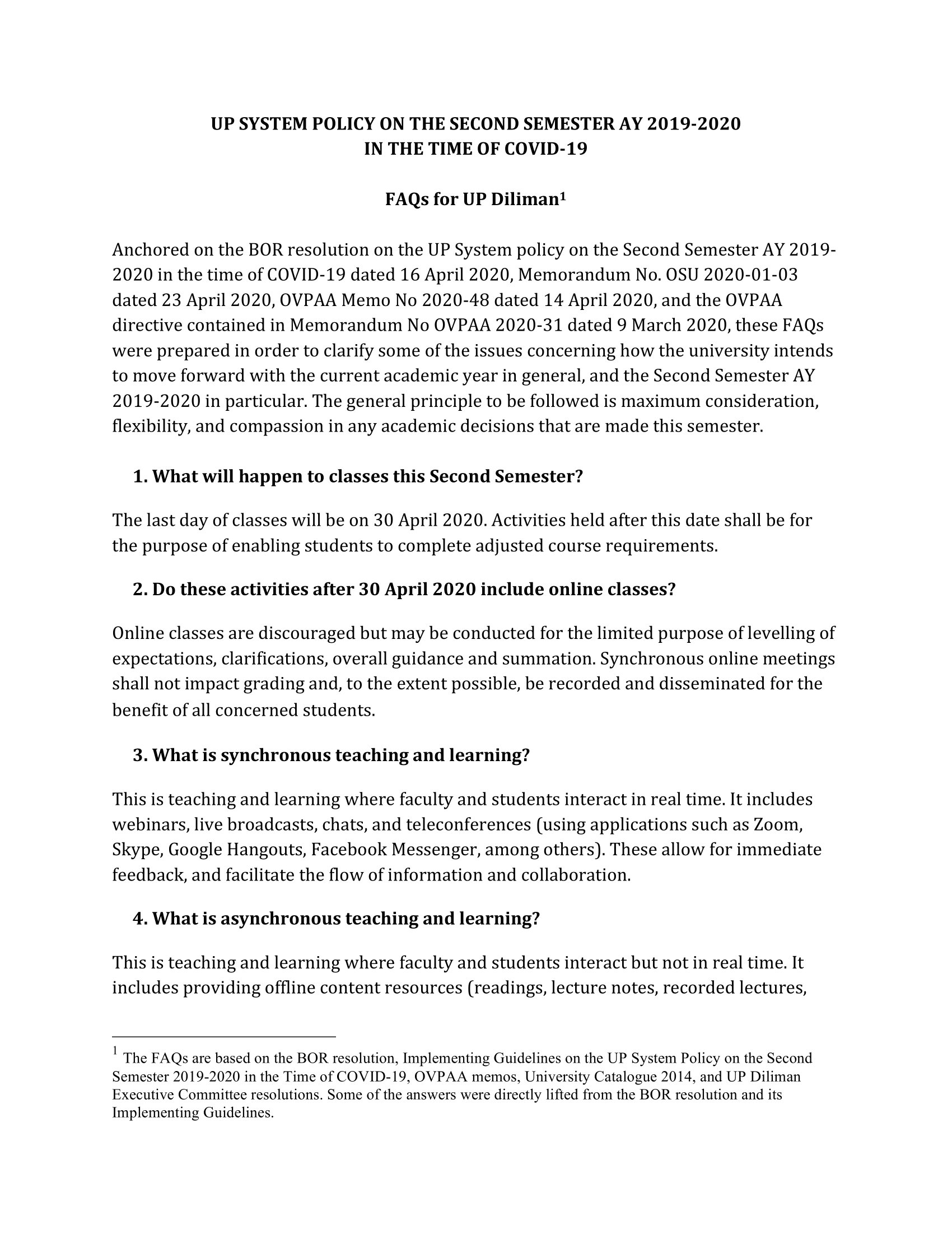 UPD College of Eng'g on Twitter "FAQs (Frequently Asked Questions) for