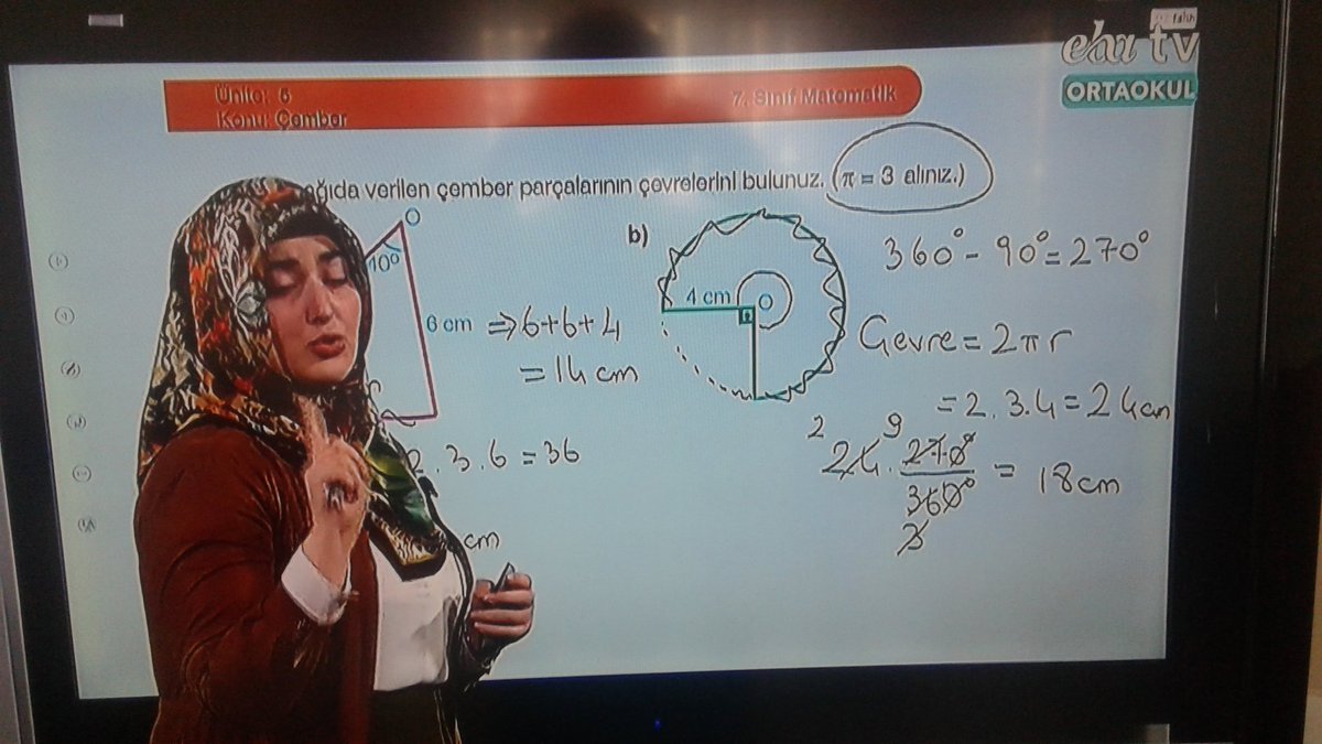 EBA da hocalarimiz videoları tekrar izleyip kontrol etmiyor sanirim. 7. sinif matematikte soruyu yanlis cozdu