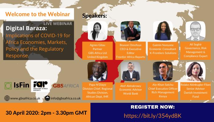 Looking forward to this 👇🏿. #Africa #policy #Politics #economicresponse #resourcefulness 
register bit.ly/354yd8K <a href="/BBoason/">Boason Omofaye</a> @isfin_lawyers <a href="/GBSAfrica/">GBS Africa</a> <a href="/alykhansatchu/">Aly-Khan Satchu</a> <a href="/rolakeakinkugbe/">Rolake Akinkugbe-Filani</a> <a href="/IMFNews/">IMF</a>