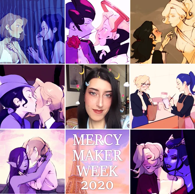 #artvsartist2020 but it's a compilation of all my works for the mercymaker week 2020. 🌷 #artvsartist 